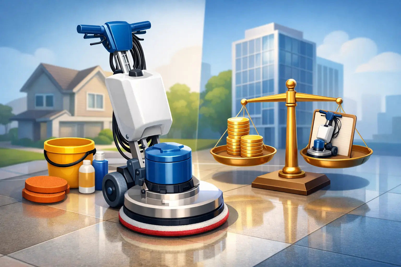 Floor Buffer Machine Rental Review: Worth It?