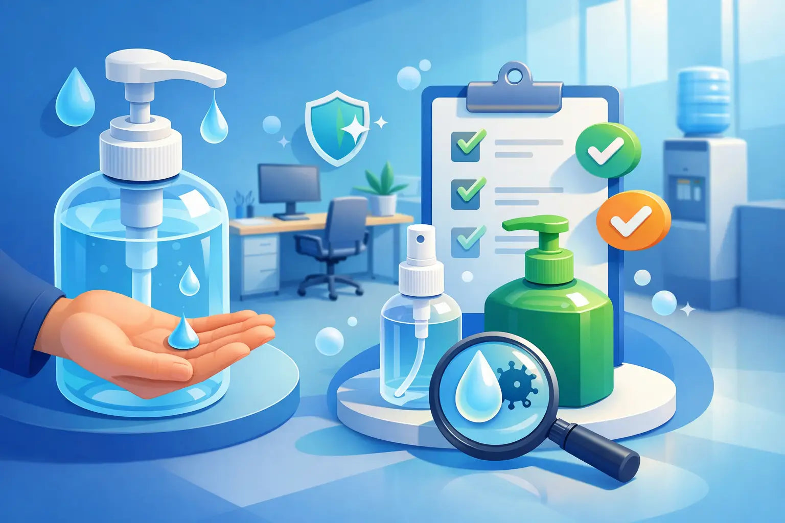 How to Choose Hand Sanitiser for Your Workplace