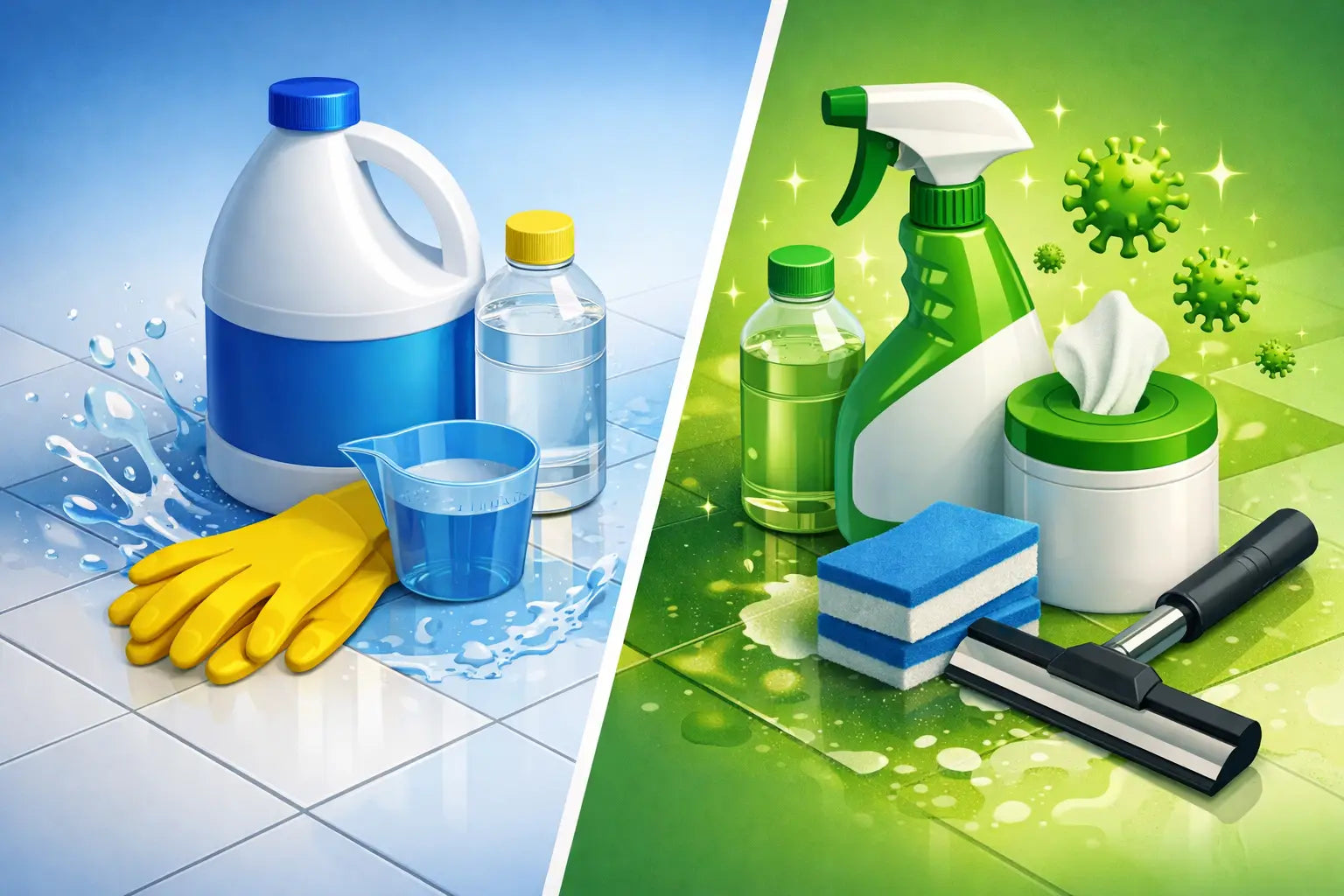 Chlorine Bleach vs Disinfectant Cleaner: Which Works?