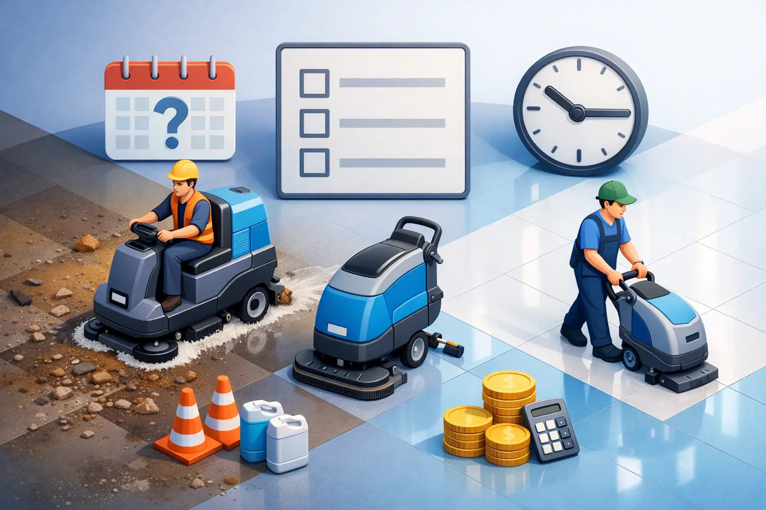 When Should You Rent Scrubbers?