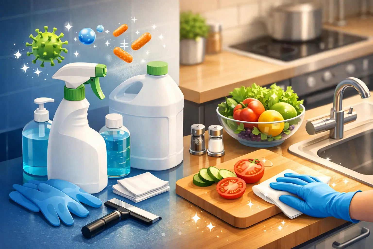 What Disinfectant Is Safe for Food Areas?
