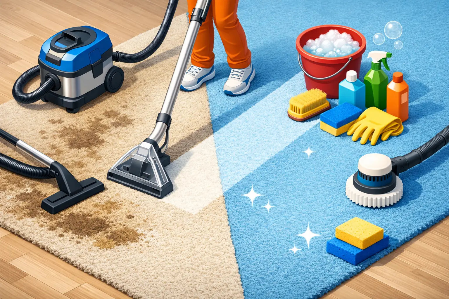 How to Deep Clean Carpets Properly