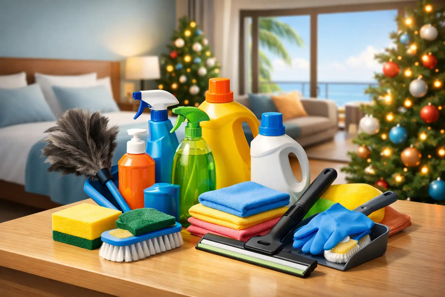Cleaning Supplies for Holiday Rentals That Work