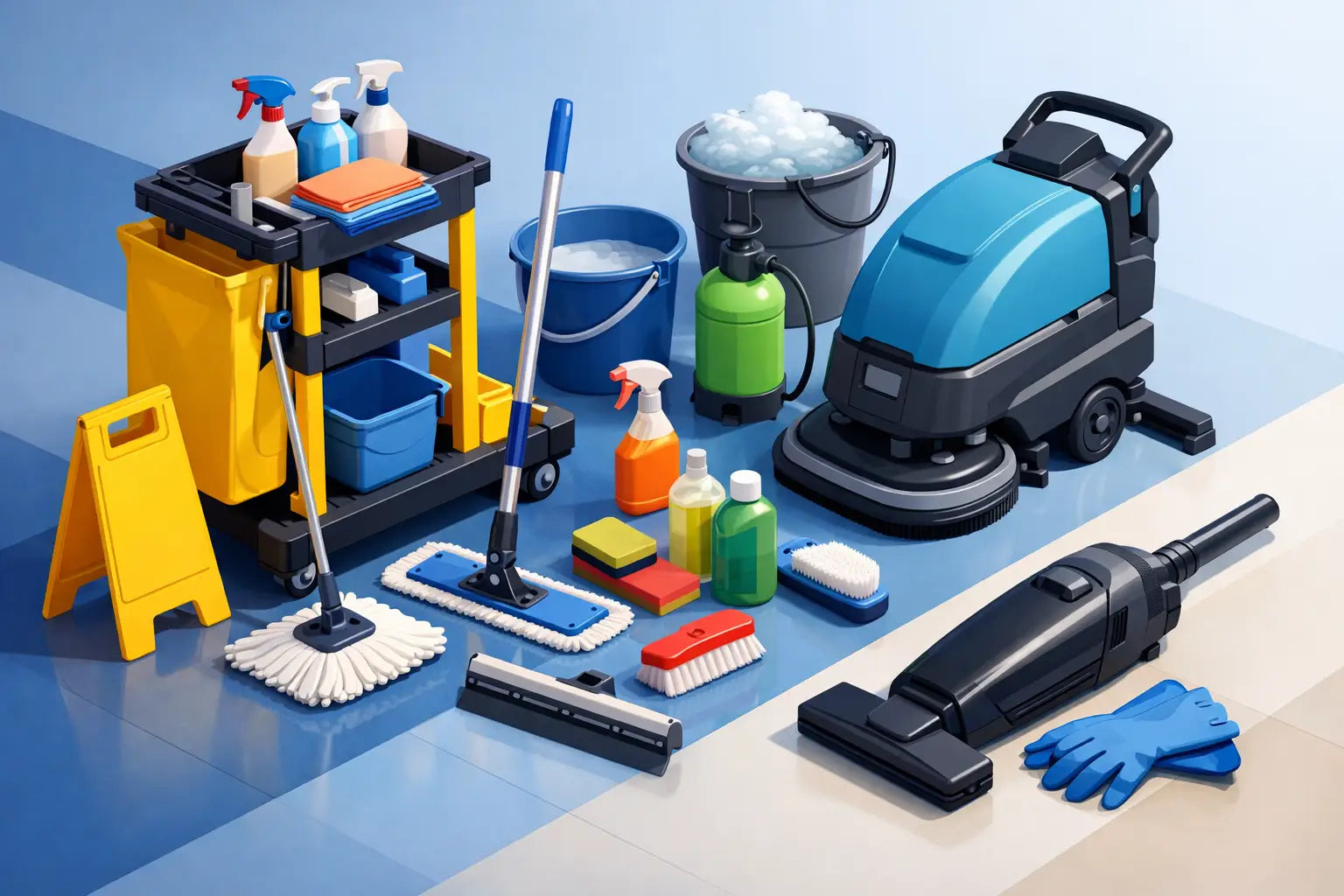 Guide to Janitorial Cleaning Tools