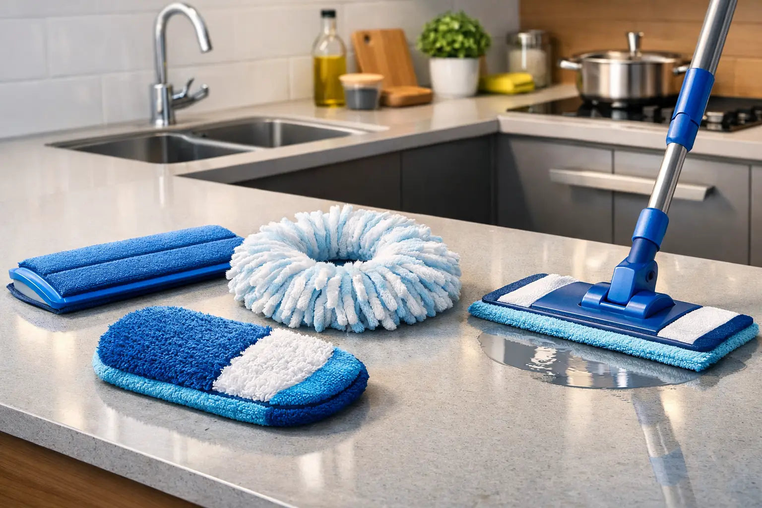 Choosing Microfibre Mop Heads for Kitchens
