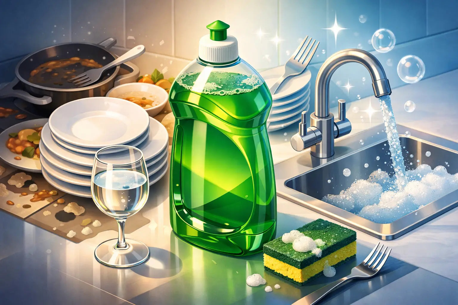 Dishwashing Liquid That Works Harder for You