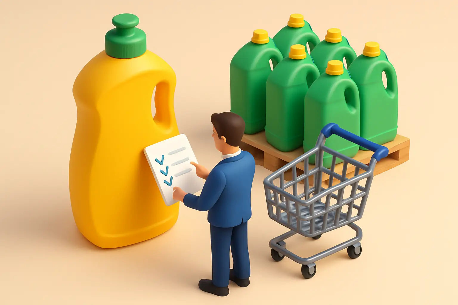 Buying Dishwashing Liquid in Bulk for Business
