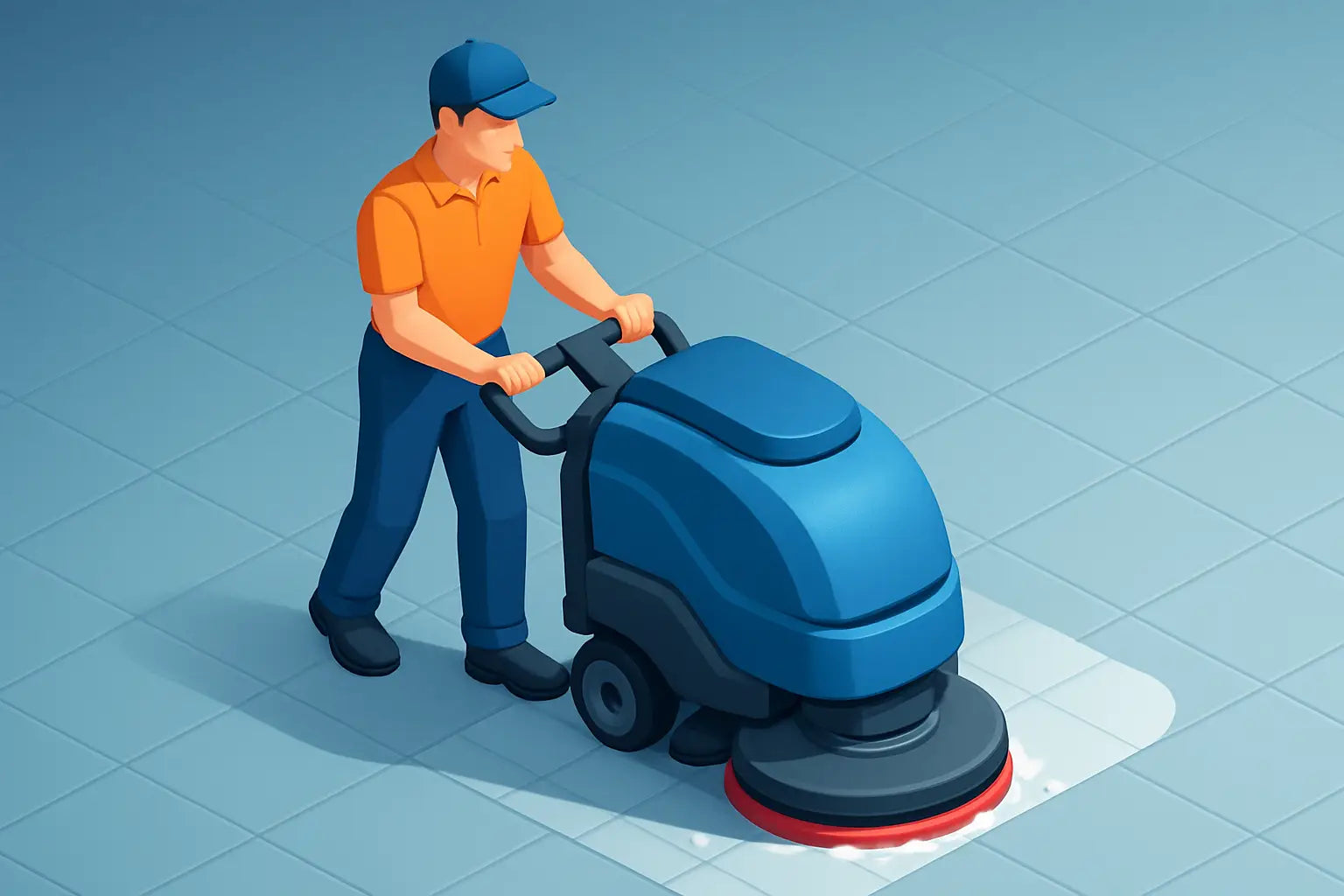 Floor Scrubber Hire: Faster Floors, Less Fuss