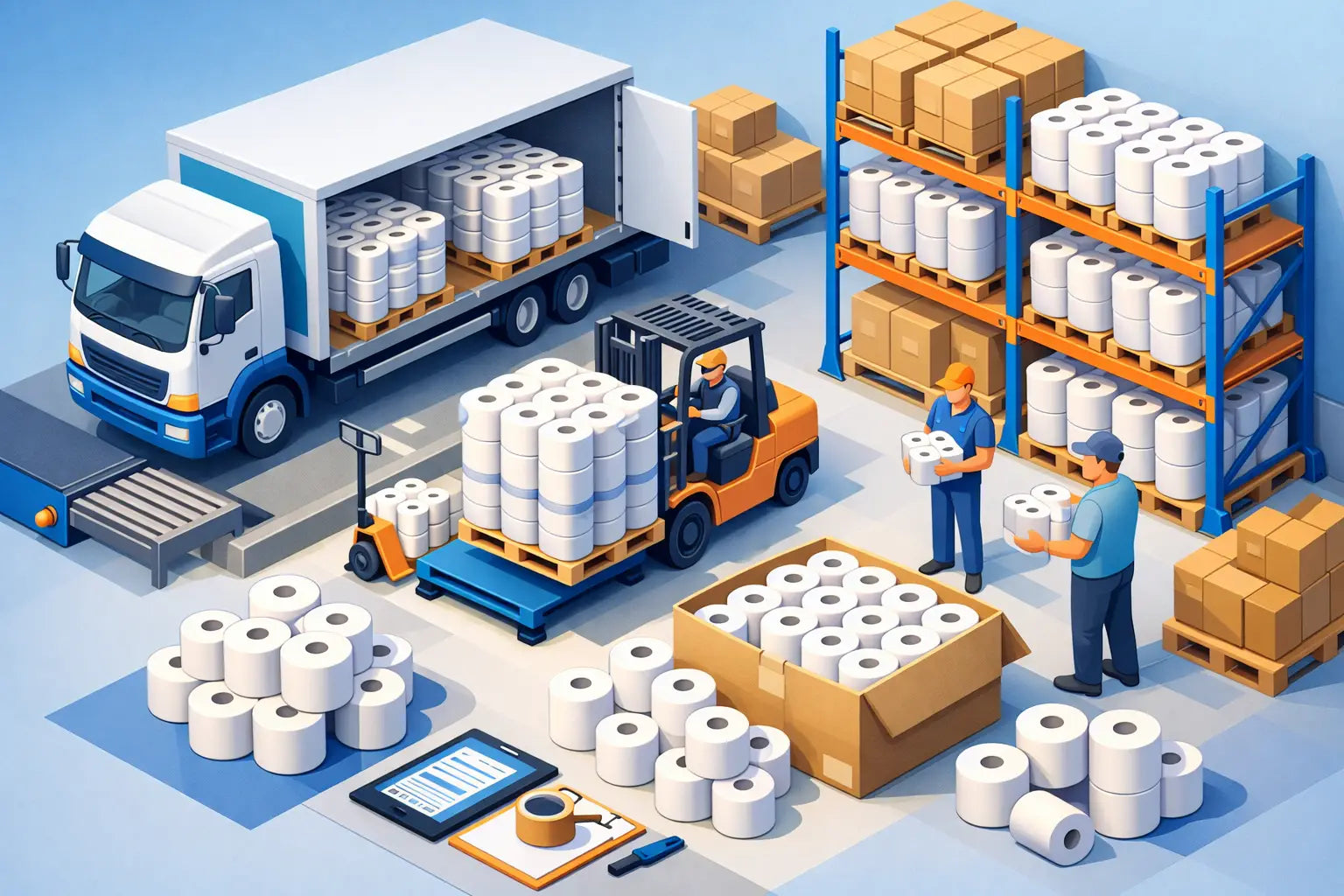 Toilet Paper Wholesale for Smarter Restocking