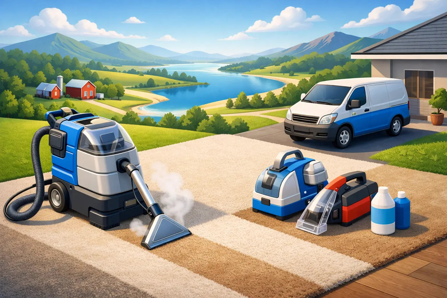 Carpet Cleaner Hire in Gippsland
