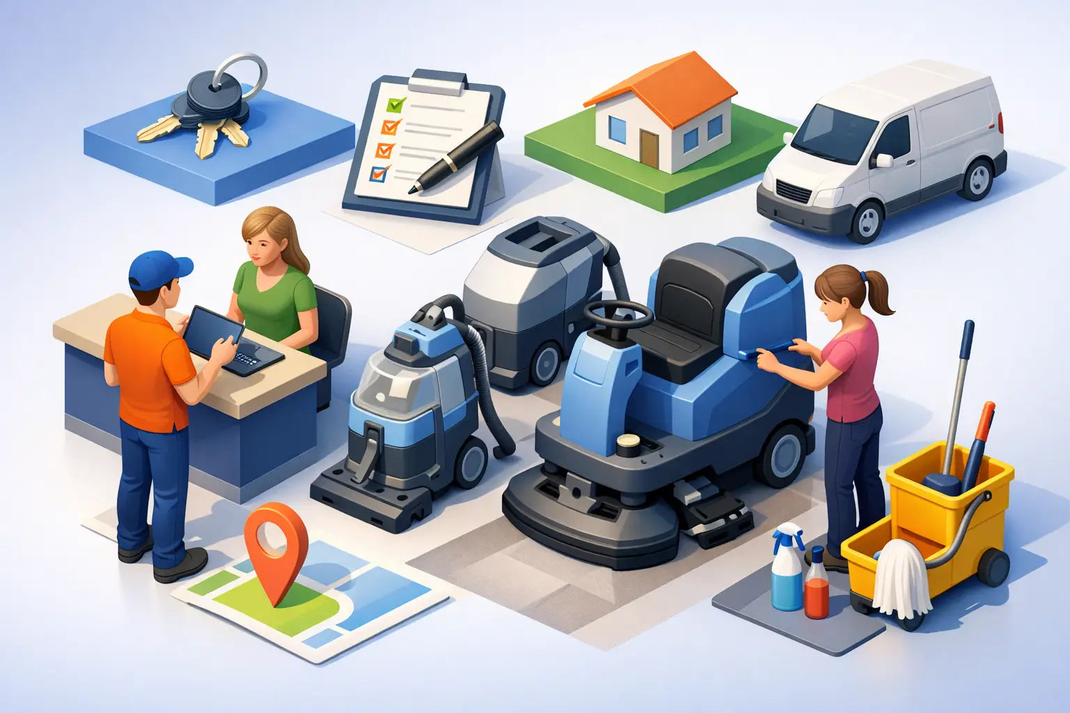 How to Rent Cleaning Machines the Right Way