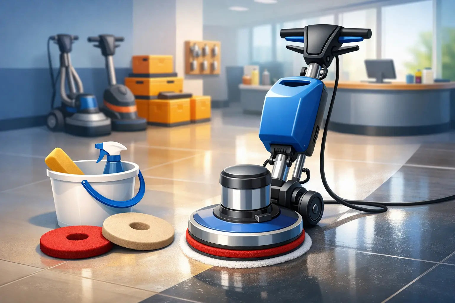 Floor Polisher Machine Rental Review