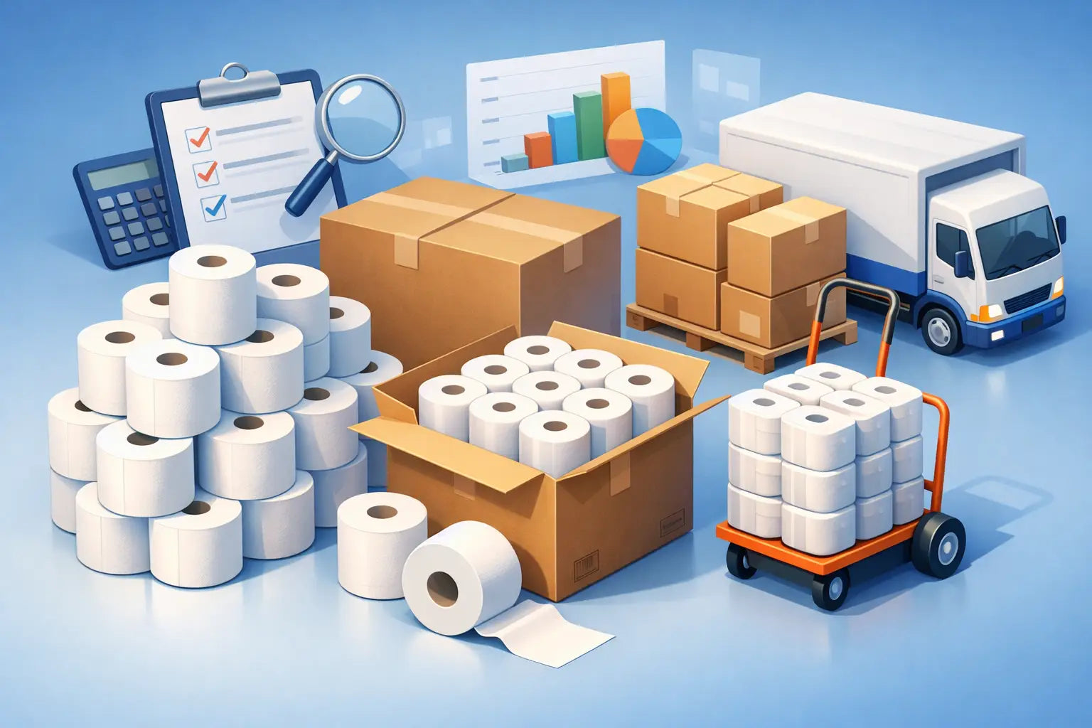 Bulk Toilet Paper for Businesses: How to Buy Smart