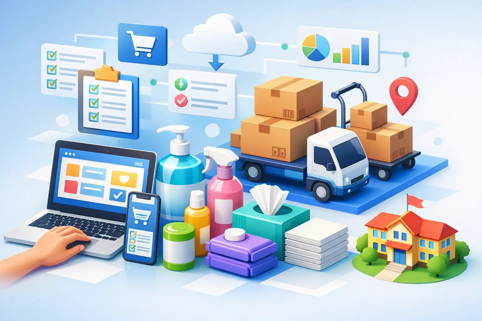 School Hygiene Supplies Ordering System That Works