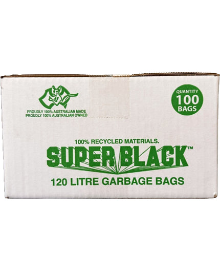 Super Black Garbage bags- Heavy Duty
