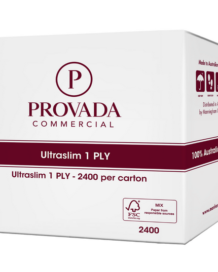 Provada Ultraslim Towel (Premium Hand  towel) - 1ply