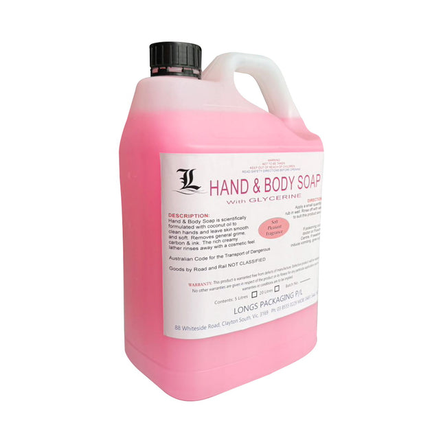 Hand and Body Soap Pink Provada